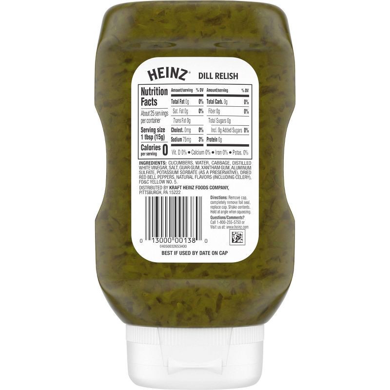 slide 8 of 9, Heinz Dill Relish - 12.7 fl oz, 12.7 fl oz