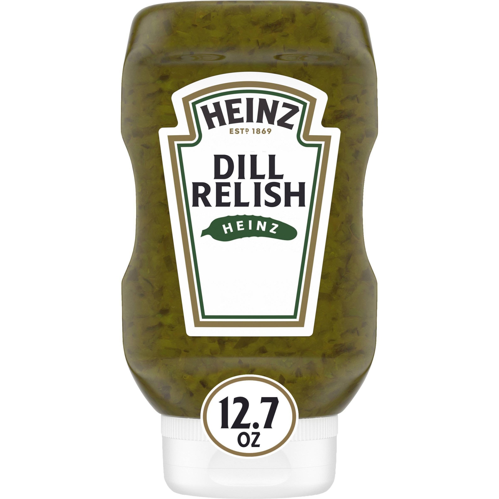 slide 1 of 7, Heinz Dill Relish - 12.7 fl oz, 12.7 fl oz