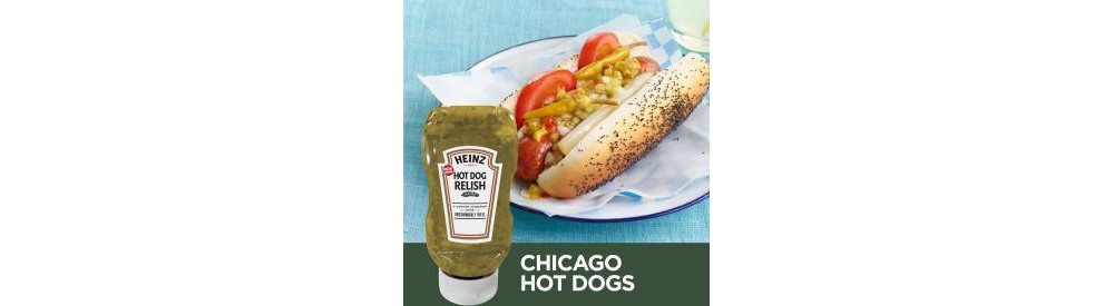 Heinz Hot Dog Relish 12.7oz BTL