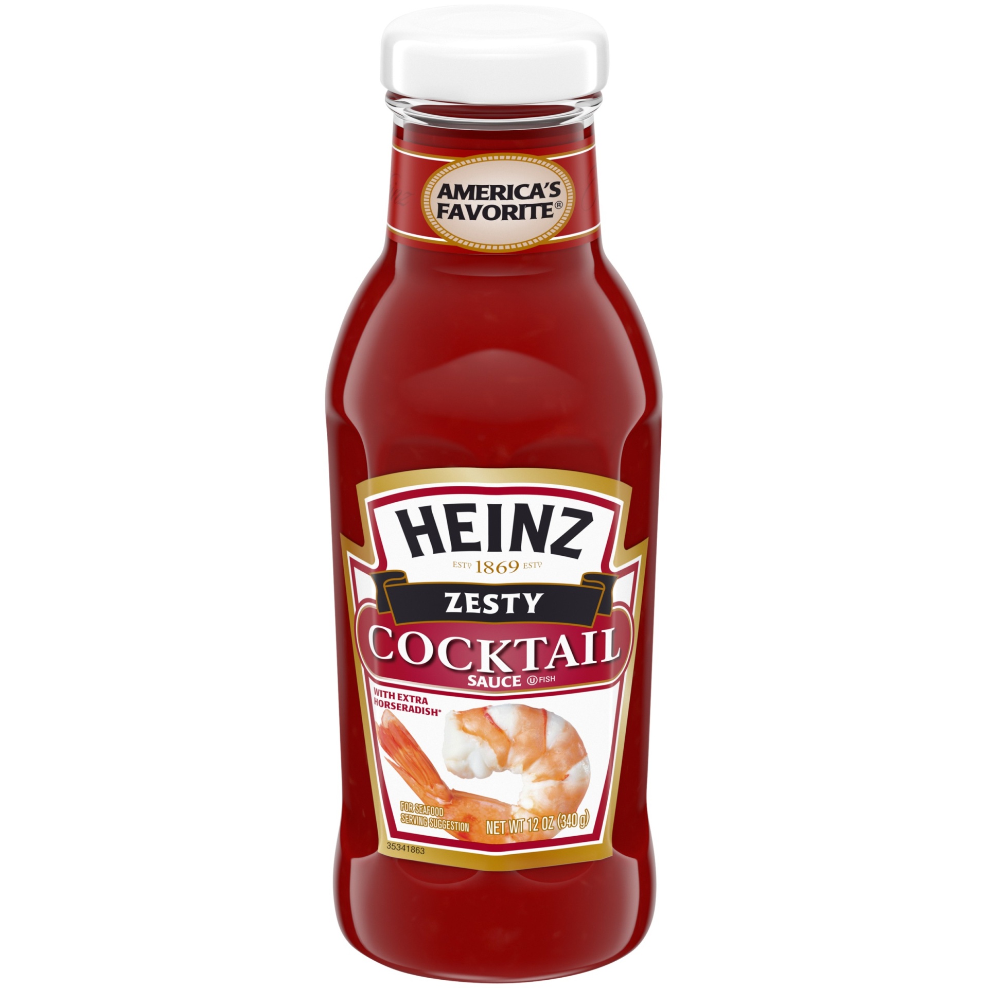 slide 1 of 3, Heinz Zesty Cocktail Sauce, 12 oz