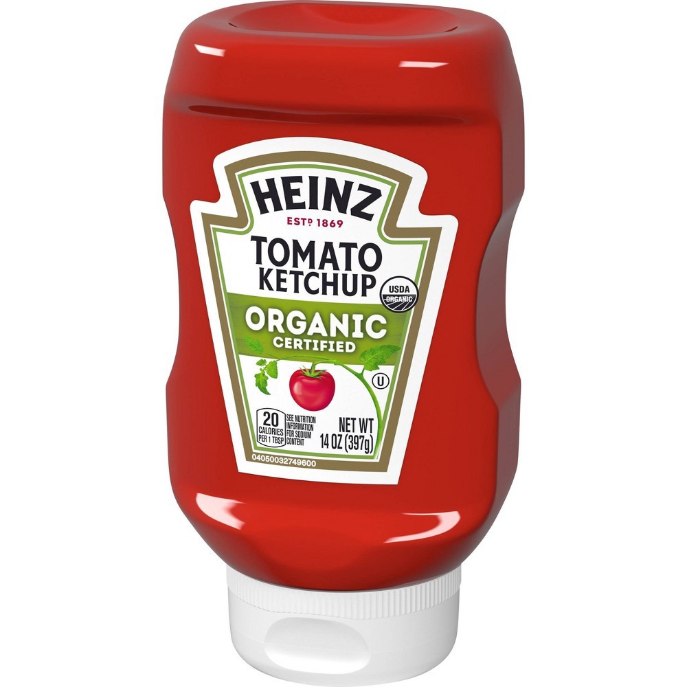 slide 6 of 13, Heinz Organic Tomato Ketchup - 14oz, 14 oz