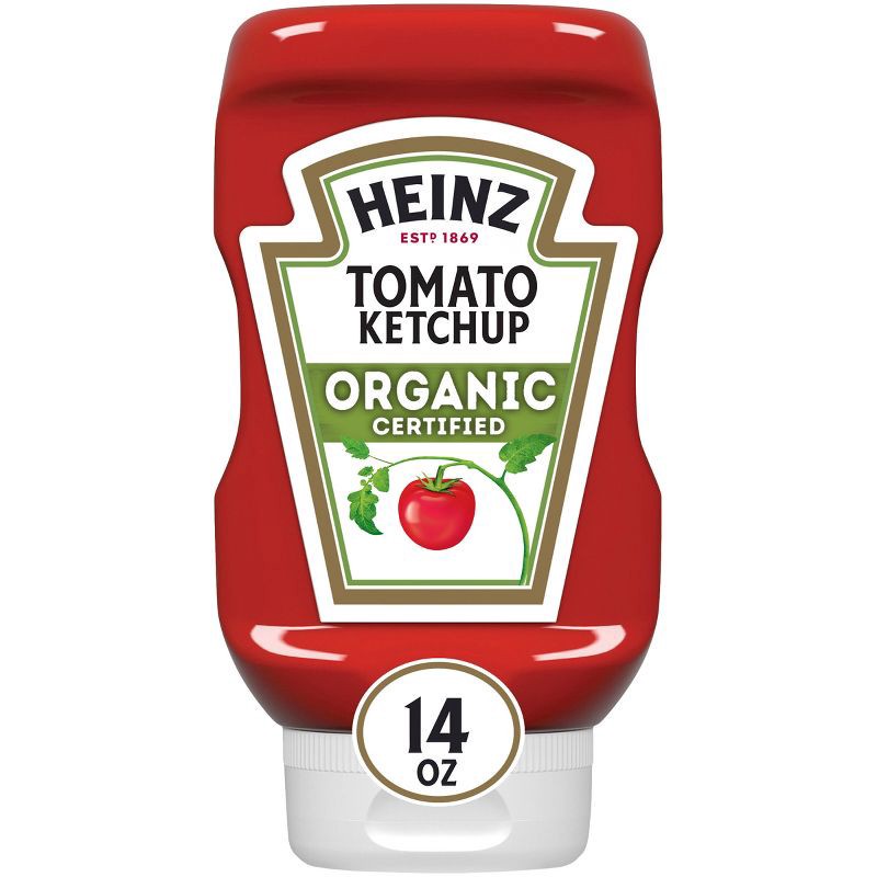slide 1 of 13, Heinz Organic Tomato Ketchup - 14oz, 14 oz