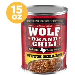 Wolf Brand Chili with Beans - 15oz