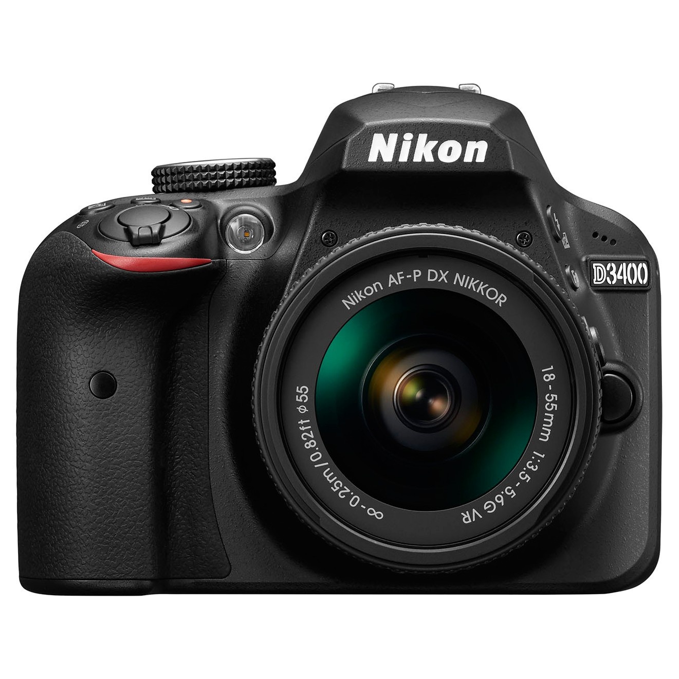 slide 1 of 1, Nikon D3400 18-55mm Kit - Black (1571), 1 ct