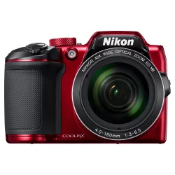 Nikon COOLPIX B500 16MP Digital Camera with 40x Optical Zoom - Red