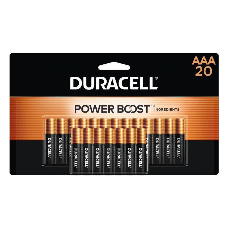 slide 1 of 6, Duracell Coppertop AAA Batteries - 20pk Alkaline Battery, 20 ct