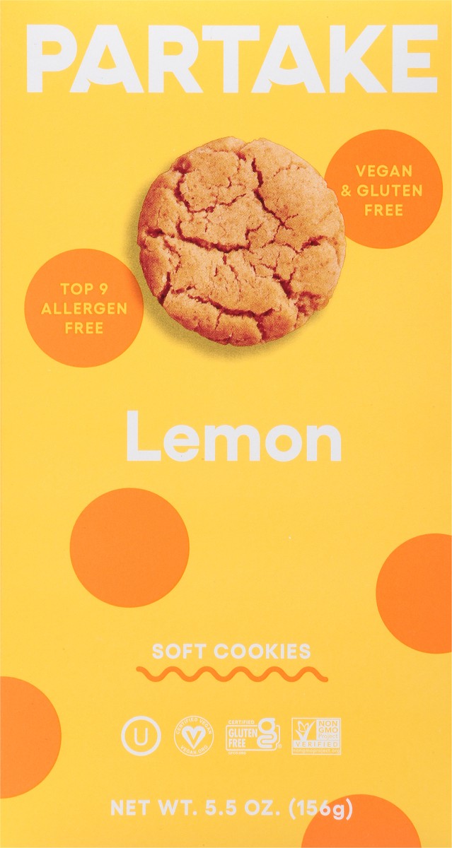 slide 11 of 12, Partake Soft Lemon Cookies 5.5 oz, 5.5 oz