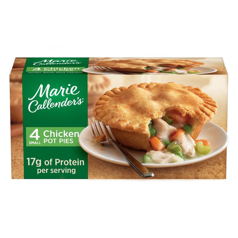 slide 1 of 5, Marie Callender's Frozen Chicken Pot Pie - 4ct/40oz, 4 ct, 40 oz