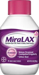 Miralax Powder Osmotic Unflavored Laxative 8.3 oz Bottle