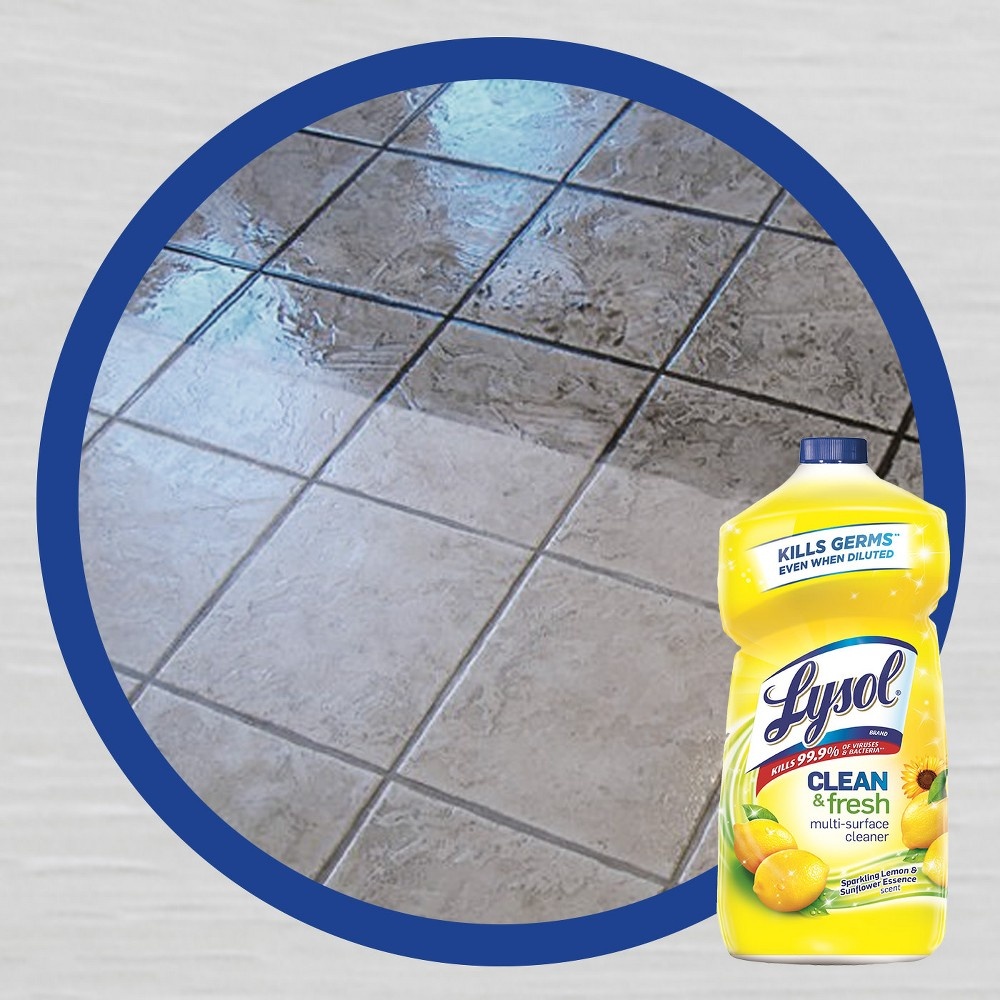 slide 4 of 6, Lysol Power And Fresh All Purpose Lemon Sunflower Scent Cleaner, 48 oz