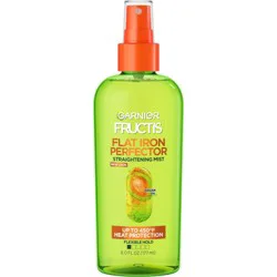Garnier Fructis Style Sleek & Shine Flat Iron Perfector Flexible Hold Straightening Mist - 6 fl oz: Sulfate-Free, Paraben-Free, With Argan Oil