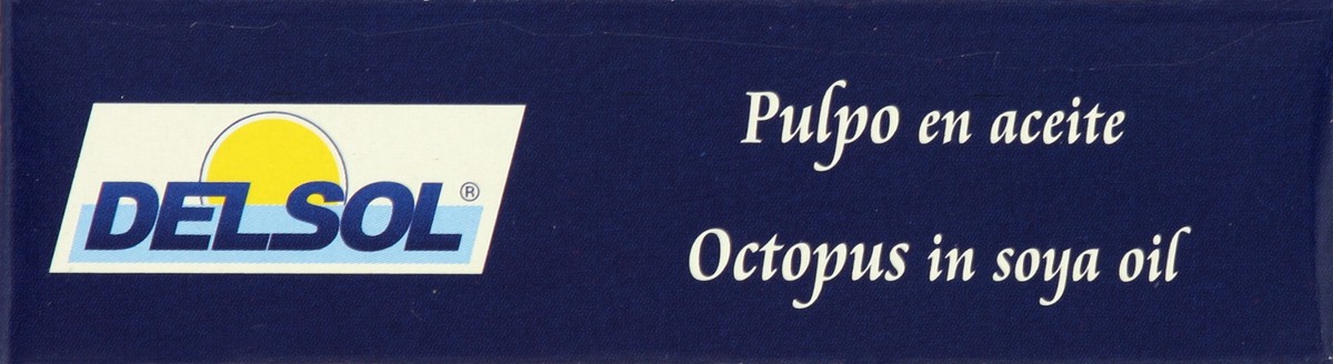 slide 2 of 4, Del Sol Octopus, In Soya Oil, 4 oz