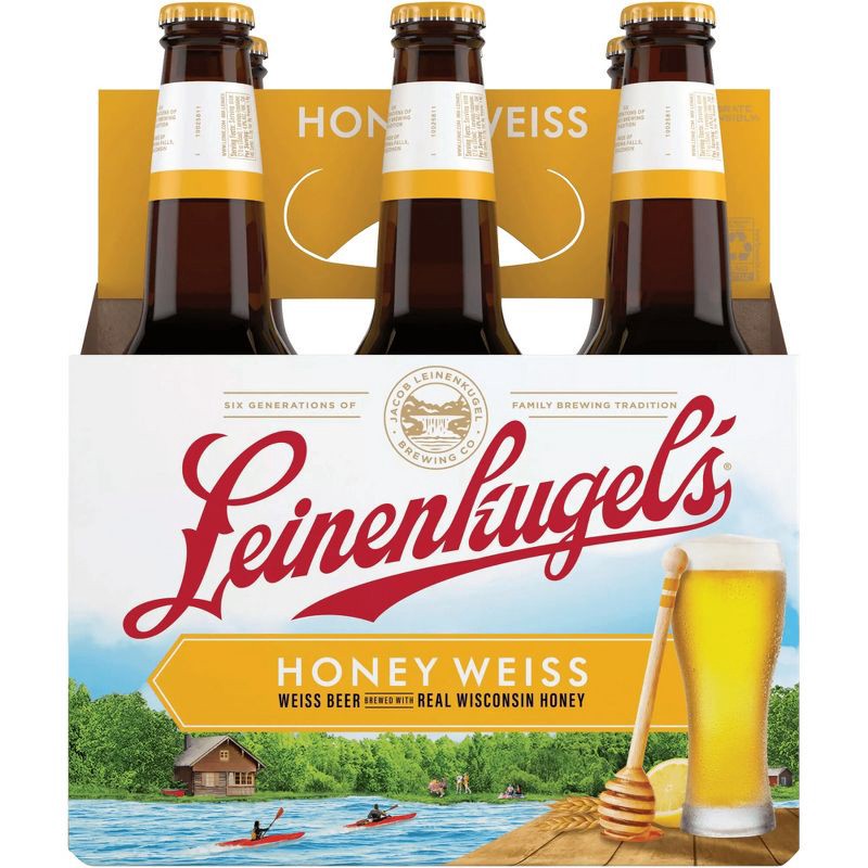 slide 6 of 8, Leinenkugel's Honey Weiss Beer - 6pk/12 fl oz Bottles, 6 ct; 12 fl oz