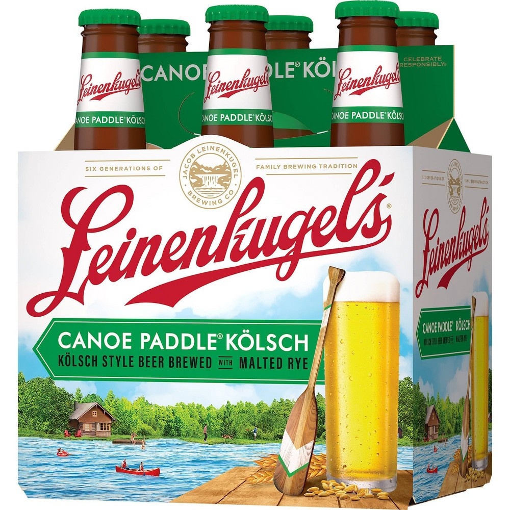 slide 4 of 4, Leinenkugel's Canoe Paddler Beer - 6pk/12 fl oz Bottles, 6 ct; 12 fl oz