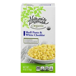 Nature's Promise Organic Shell Pasta & White Cheddar