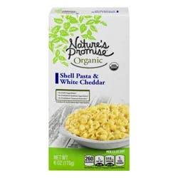 Nature's Promise Organic Shell Pasta & White Cheddar