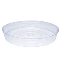 Curtis Wagner Plastics Clear Vinyl Plant Saucer