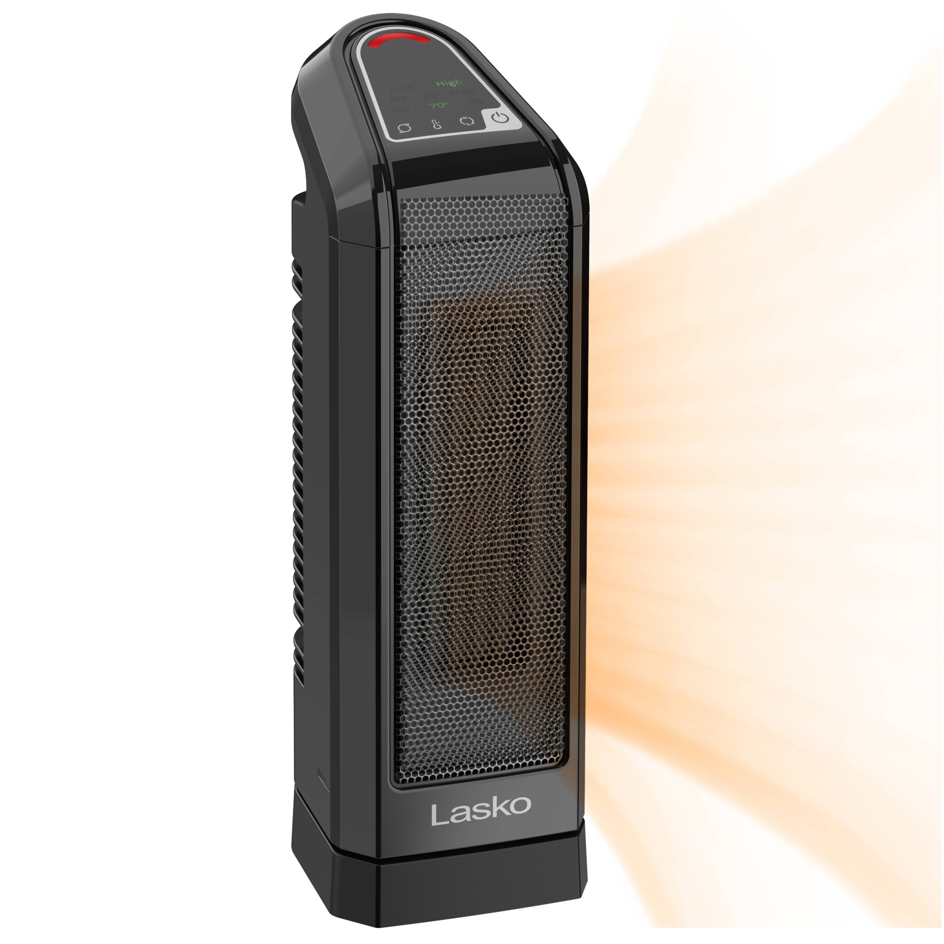 slide 1 of 7, Lasko Tower Indoor Heater w/ Electric Control Gray 1500W CT16558/CT16511, 1 ct