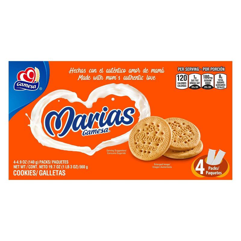 slide 2 of 4, Gamesa Marias Cookies - 19.7oz, 19.7 oz