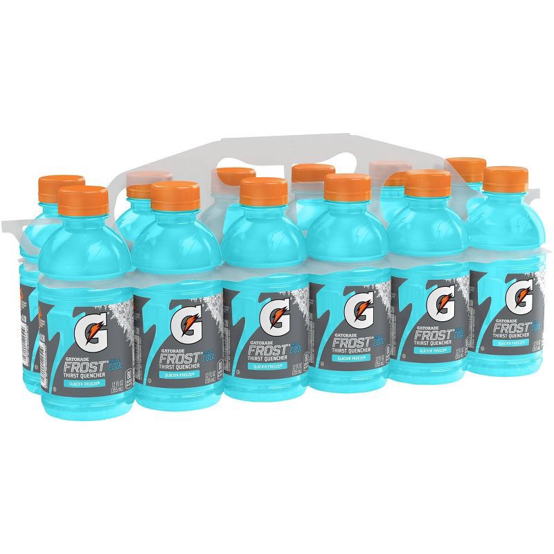 slide 3 of 5, Gatorade Frost Glacier Freeze Sports Drink - 12pk/12 fl oz Bottles, 12 ct; 12 fl oz