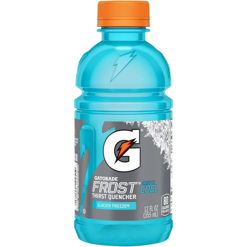 slide 4 of 5, Gatorade Frost Glacier Freeze Sports Drink - 12pk/12 fl oz Bottles, 12 ct; 12 fl oz