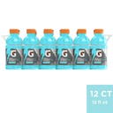 Gatorade Frost Glacier Freeze Sports Drink - 12pk/12 fl oz Bottles: Non-Caffeinated