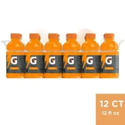 Gatorade Orange Sports Drink - 12pk/12 fl oz Bottles