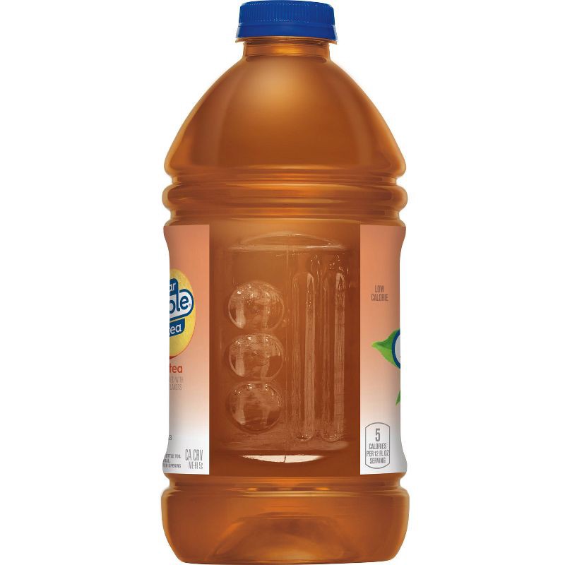 slide 4 of 5, Snapple Zero Sugar Peach Tea - 64 fl oz Bottle, 64 fl oz