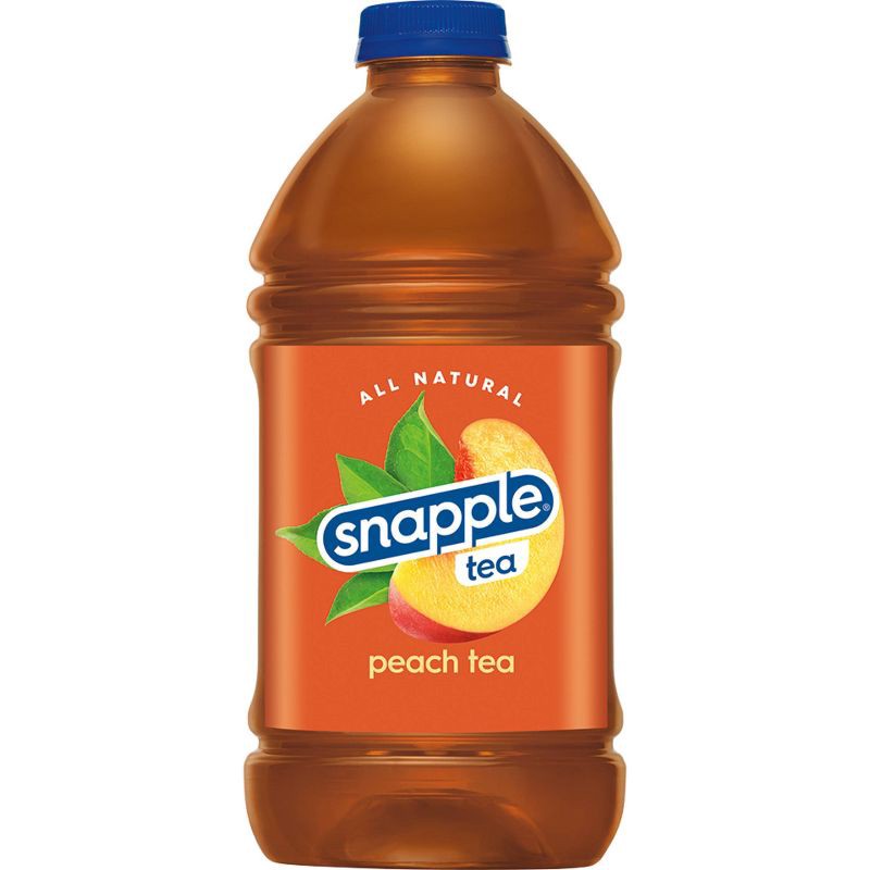 slide 2 of 6, Snapple Peach Tea - 64 fl oz Bottle, 64 fl oz