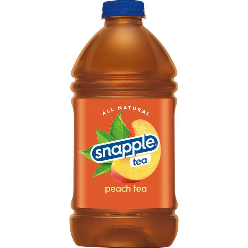 slide 3 of 7, Snapple Peach Tea - 64 fl oz Bottle, 64 fl oz