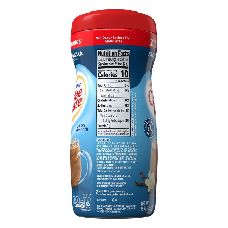 slide 10 of 11, Coffee mate French Vanilla Powdered Coffee Creamer - 15oz, 15 oz