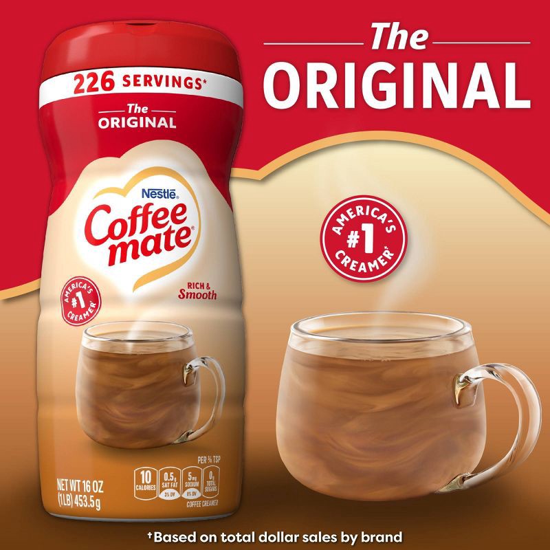 slide 3 of 10, Nestle Coffee Mate Original Coffee Creamer - 16oz, 16 oz