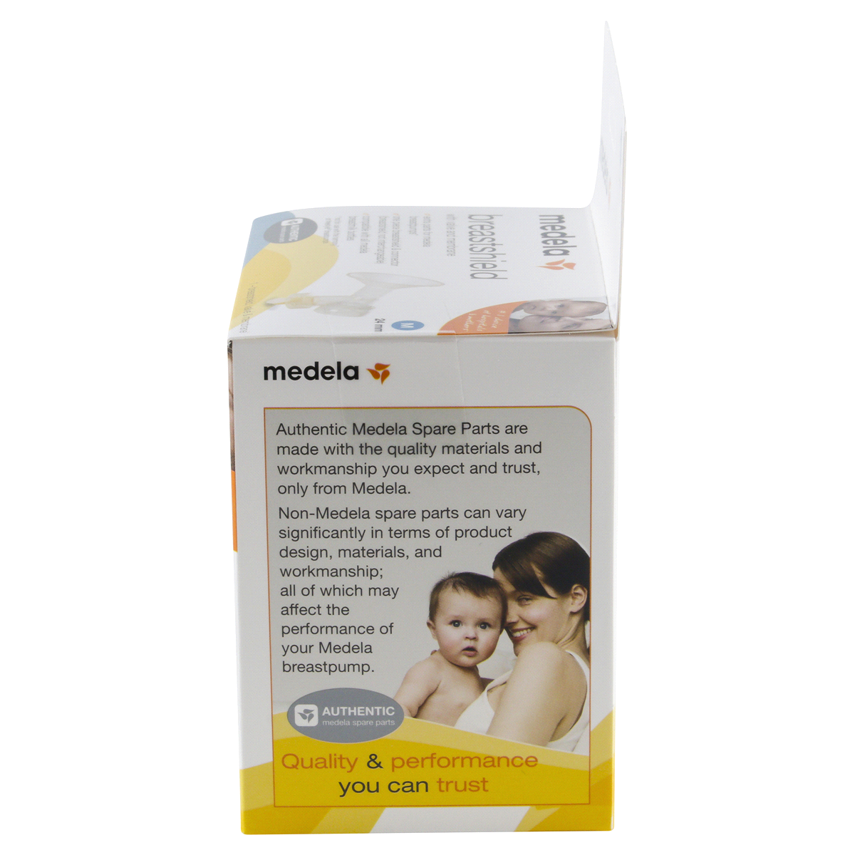 slide 3 of 4, Medela Breastshield With Valve Membrane - 24mm, 1 ct