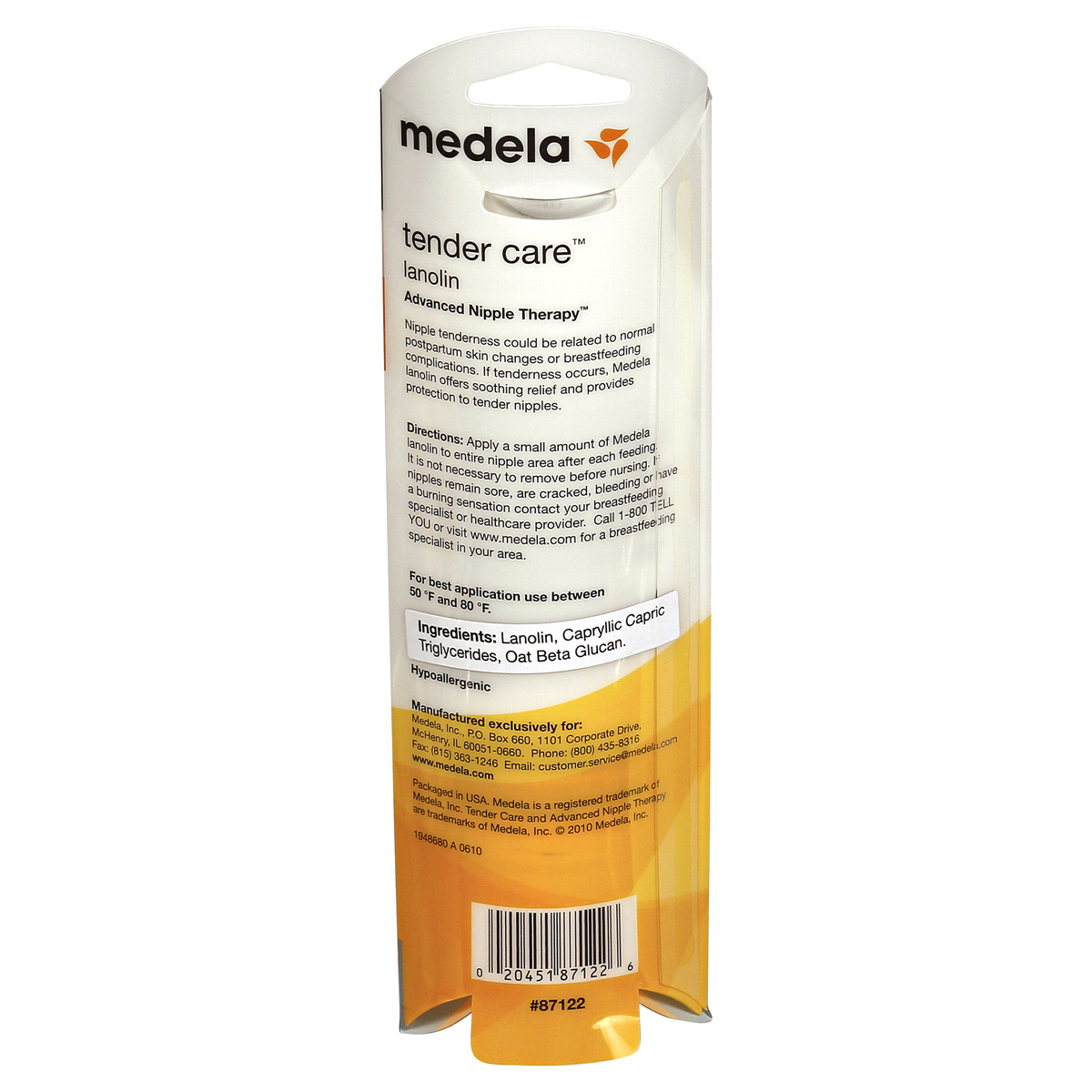 slide 2 of 2, Medela Tender Care Lanolin, 2 oz