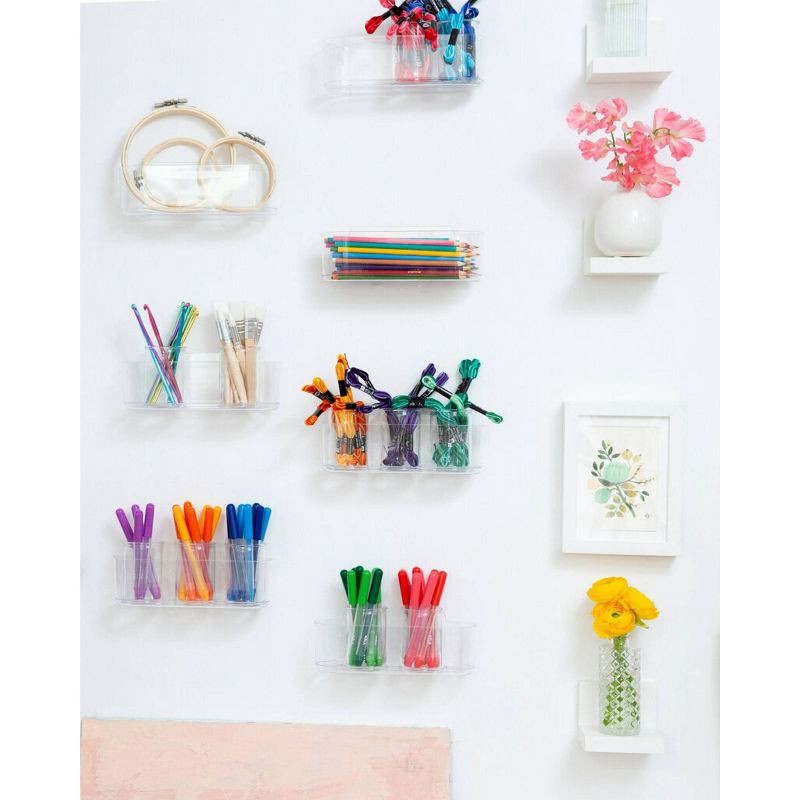 slide 11 of 11, Command Small and Medium Hook Value Pack: Heavy Duty Adhesive Wall Hooks, 3 lb Capacity, 4 Pack, White, 3 lb, 4 ct