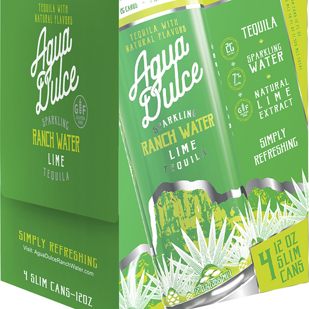 slide 1 of 1, Agua Dulce Lime - 355 ml, 355 ml