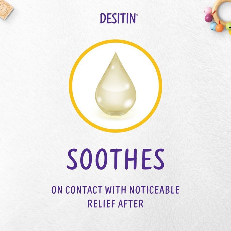 slide 7 of 9, Desitin Maximum Strength Baby Diaper Rash Cream with Zinc Oxide - 4oz, 4 oz