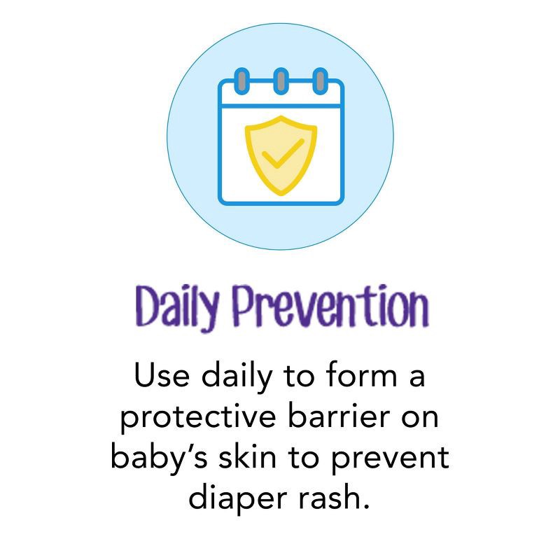 slide 5 of 8, Desitin Daily Defense Baby Diaper Rash Cream with Zinc Oxide - 4oz, 4 oz