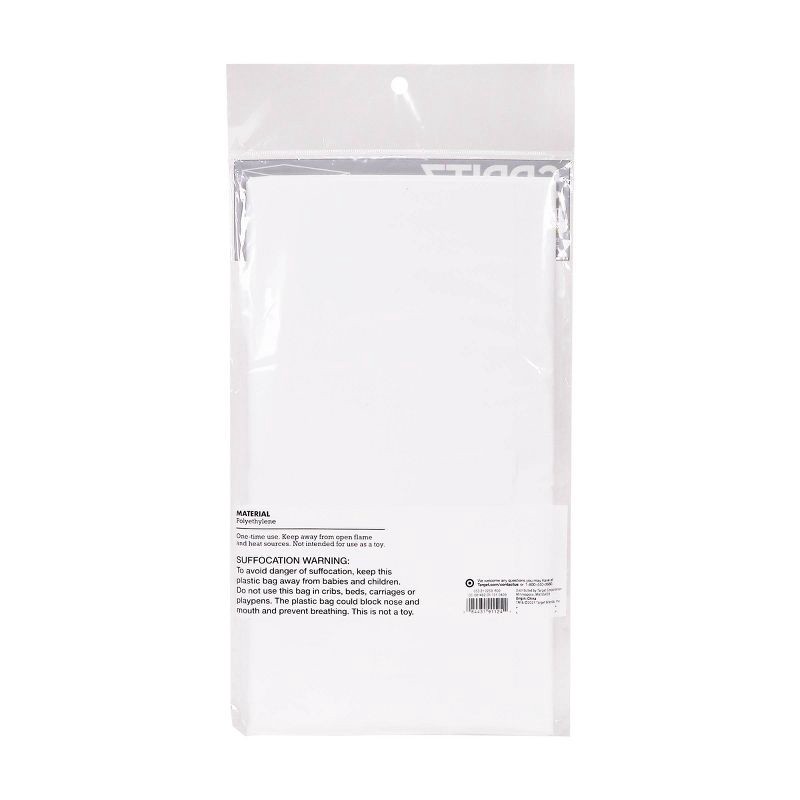 White Plastic Table Cloth - Spritz™