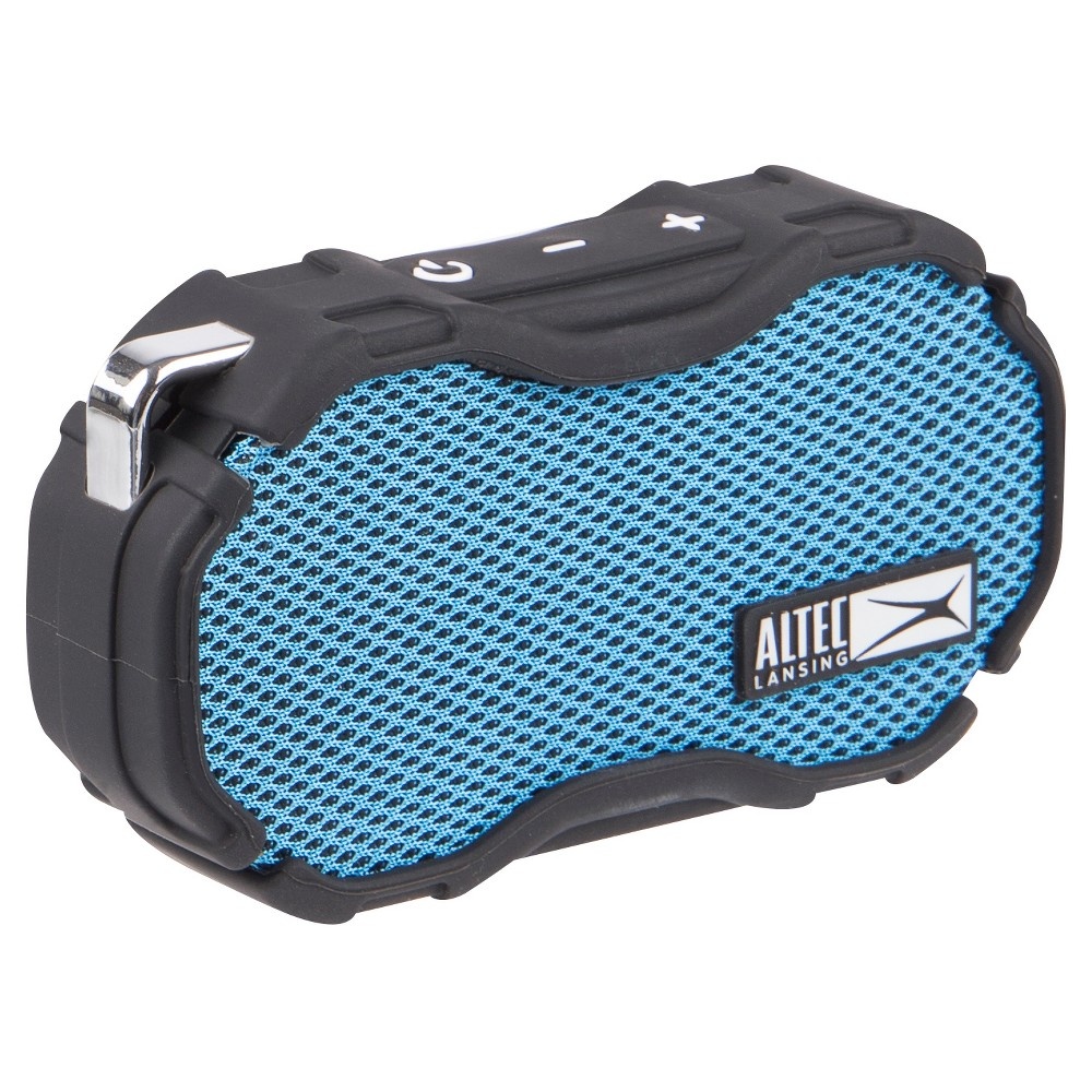 slide 3 of 5, Altec Lansing Mini H2O Bluetooth Waterproof Speaker - Aqua, 1 ct