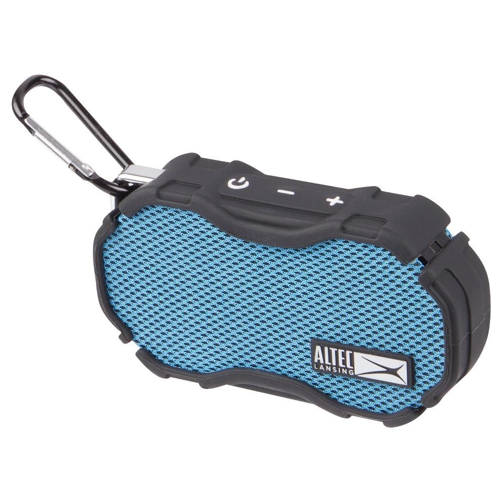 slide 4 of 5, Altec Lansing Mini H2O Bluetooth Waterproof Speaker - Aqua, 1 ct