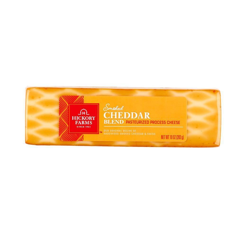 Hickory Farms Smoked Cheddar Cheese 10 oz | Shipt