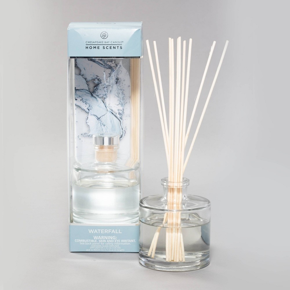 slide 2 of 3, Home Scents by Chesapeake Bay Candle Reed Diffuser - Waterfall, 1 ct
