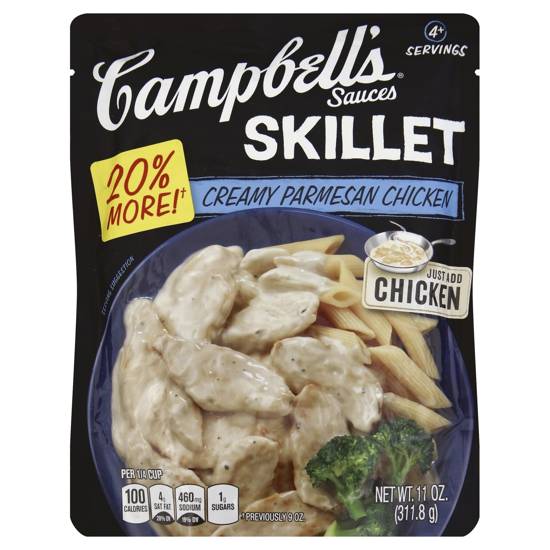 Campbell's Skillet Sauces Creamy Parmesan Chicken 11 oz Shipt