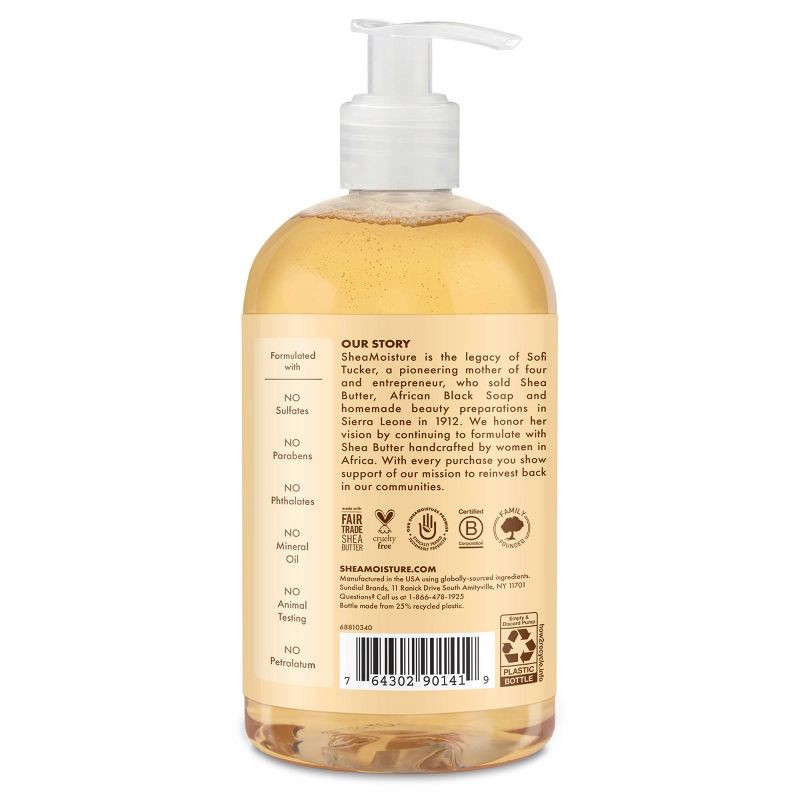 slide 3 of 8, SheaMoisture Baby Wash & Shampoo Raw Shea + Chamomile + Argan Oil Calm & Comfort for All Skin Types - 13 fl oz, 13 fl oz