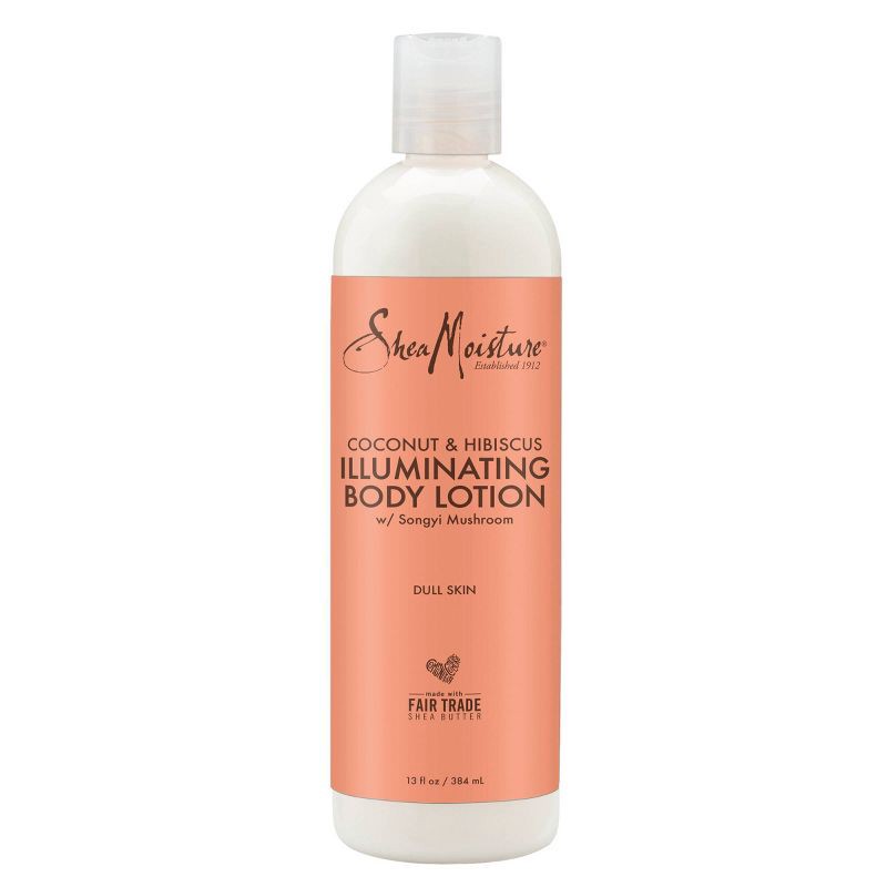 slide 2 of 12, SheaMoisture Coconut & Hibiscus Illuminating Body Lotion for Dull Skin - 13 fl oz, 13 fl oz