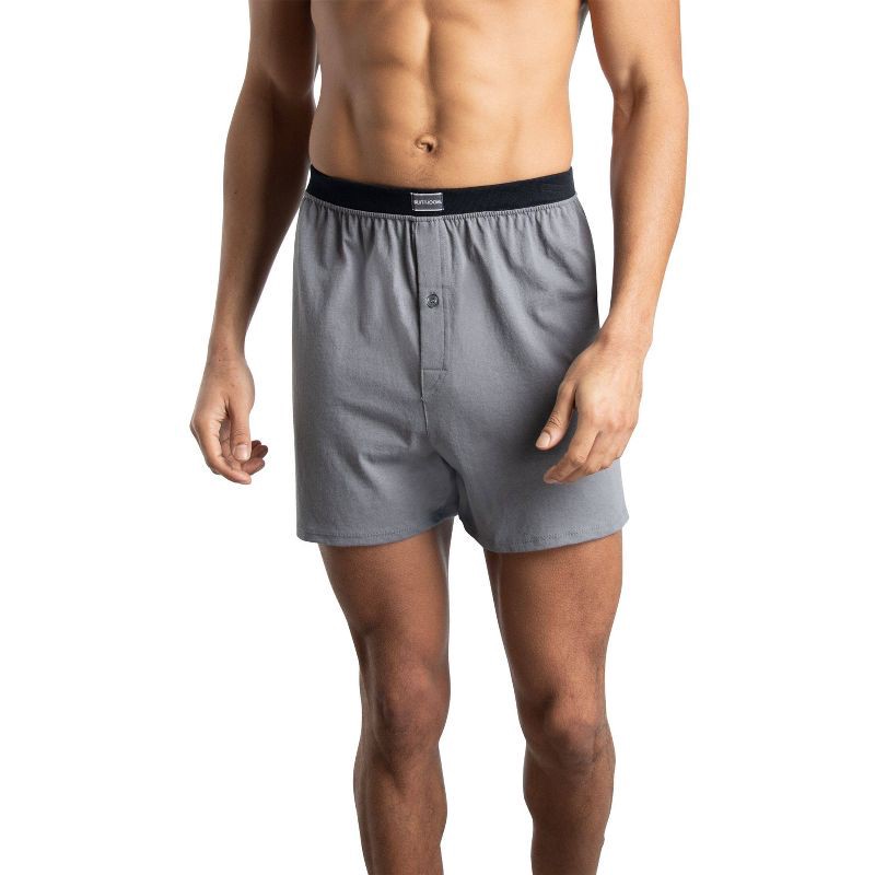 slide 2 of 4, Fruit of the Loom Men's 5pk Boxers - Colors May Vary M, 5 ct