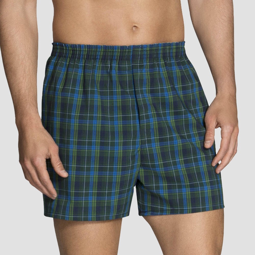 slide 3 of 6, Fruit of the Loom Men's Boxers 5pk - Colors May Vary XL, 5 ct