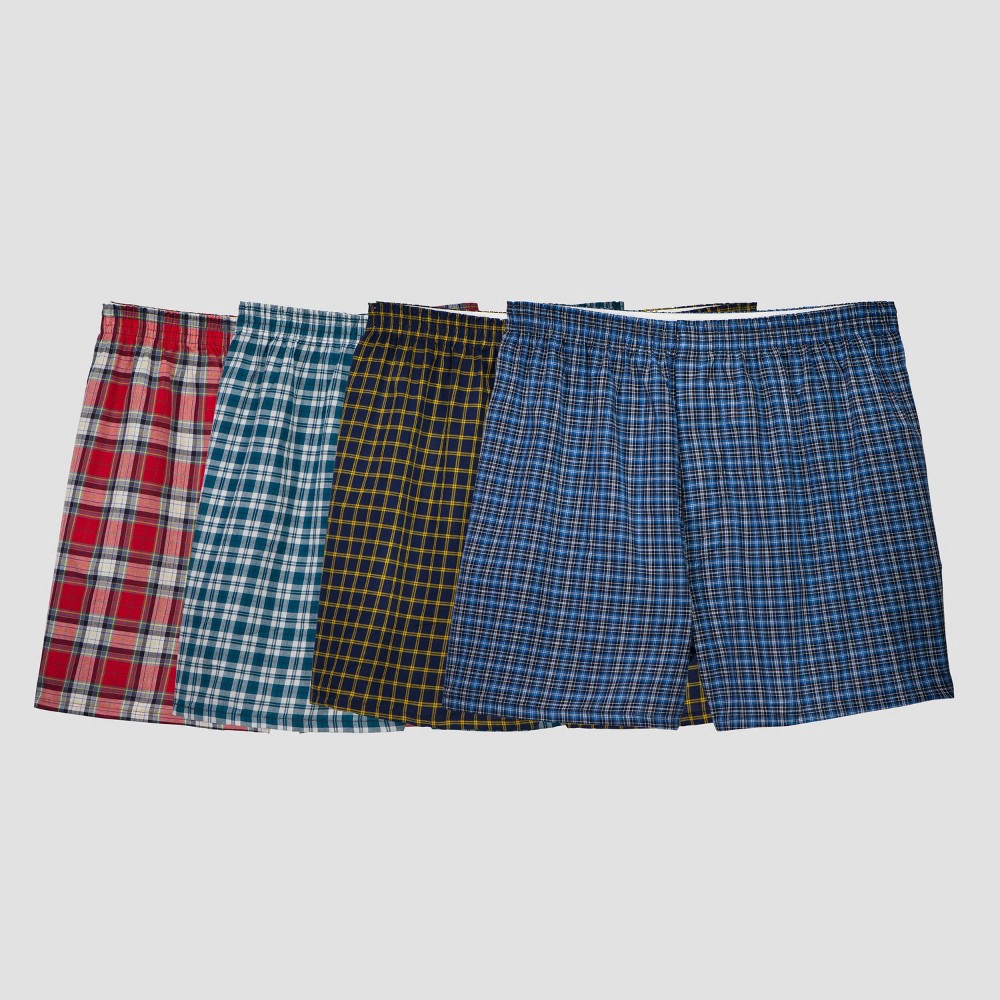 slide 4 of 6, Fruit of the Loom Men's Boxers 5pk - Colors May Vary XL, 5 ct