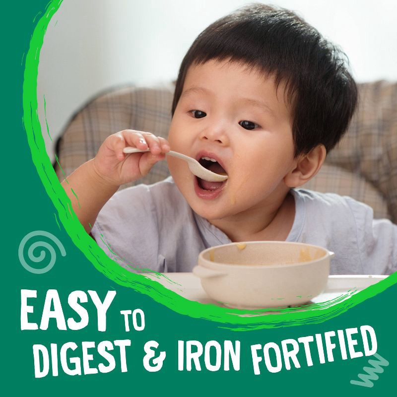 slide 4 of 11, Earth's Best Organic Whole Grain Oatmeal Baby Cereal - 8oz, 8 oz